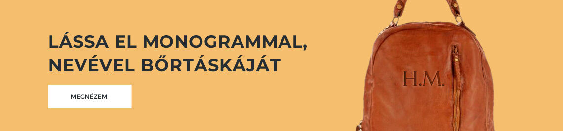 Lássa el monogrammal, keresztnevével bőrtáskáját! Lássa el monogrammal, keresztnevével bőrtáskáját!
